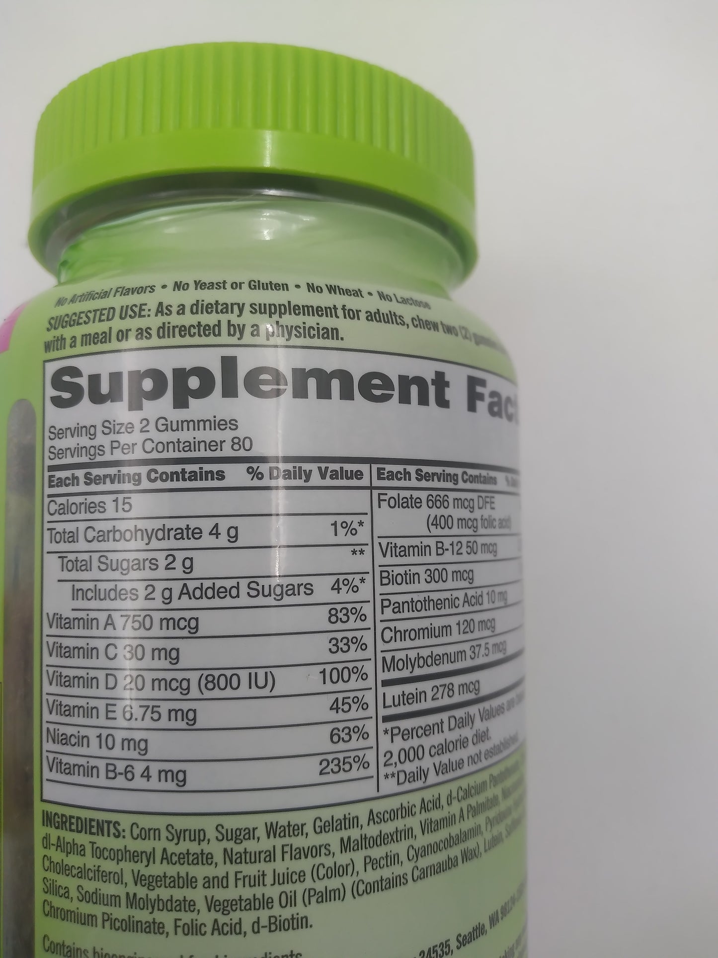 Kirkland Signature Adult Multivitamin Gummies 160 Gummies