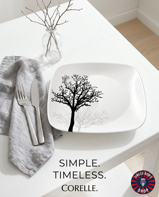 Corelle Timber Shadows Square Dinnerware