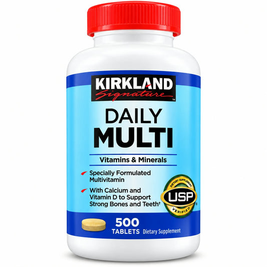 Kirkland Signature Daily Multi Vitamins and Minerals 500 tablets