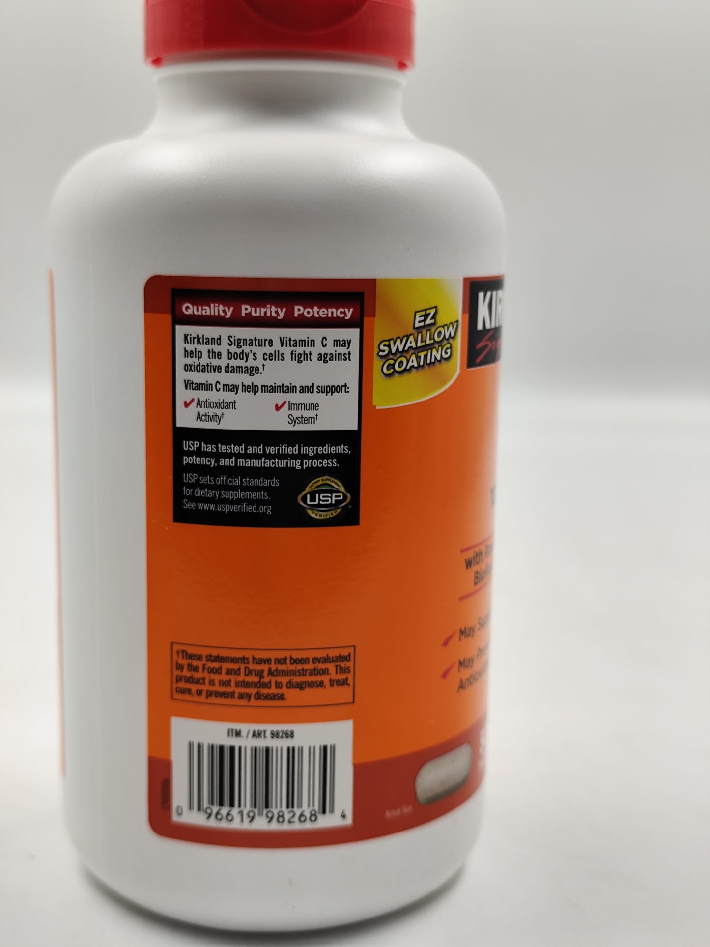 Kirkland Signature Vitamin C 1000mg 500 tablets #98268