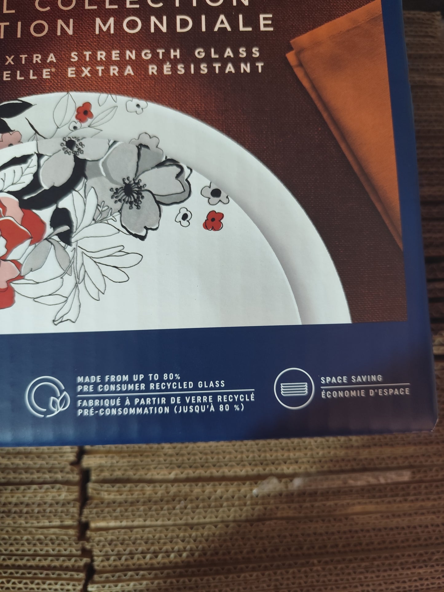 Corelle Chelsea Rose 12 pcs set