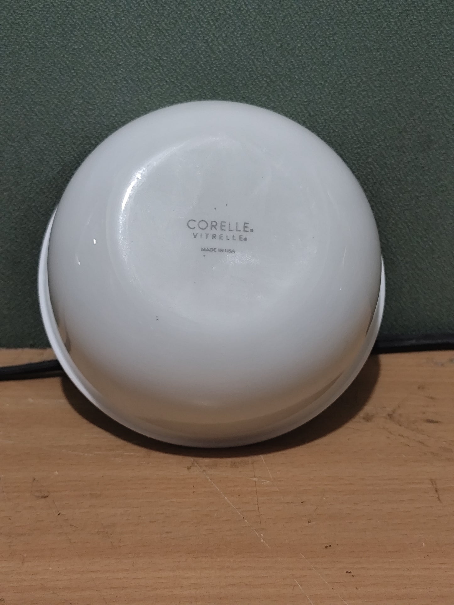 Corelle Rice Bowl Plain White 11.5cm/11oz
