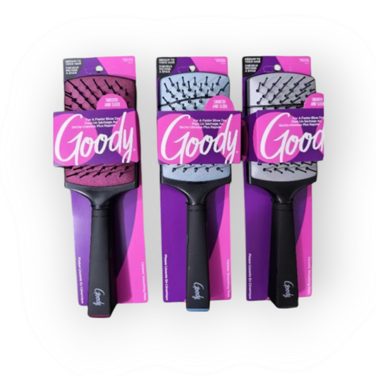 Goody Ceramic Blow Dry Paddle Brush (assorted colors)