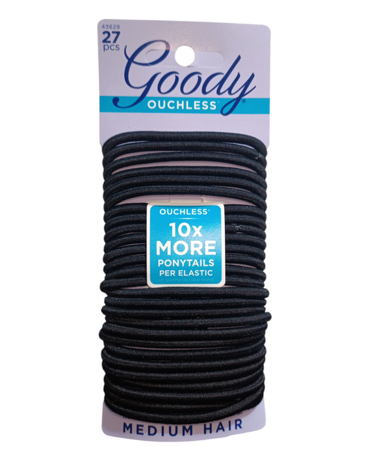 Goody Ouchless Black 27 Pcs #43629
