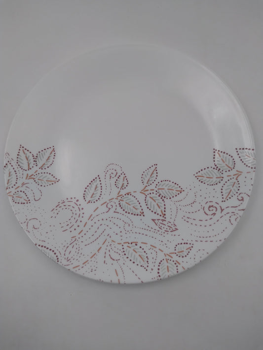 Corelle Vitrelle Leaf Stitch Dinner Plate 26cm (10.25in) diameter
